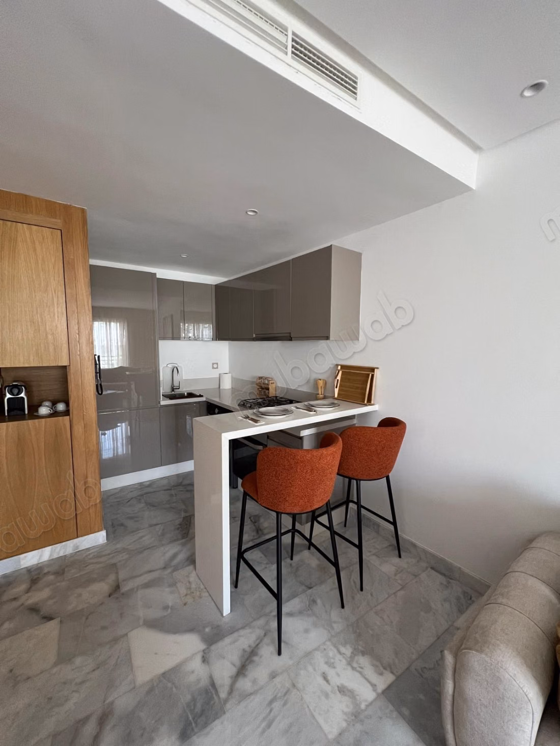 Superbe apartamento en alquiler en Palmier. Superficie de 58 m². Bien amueblado