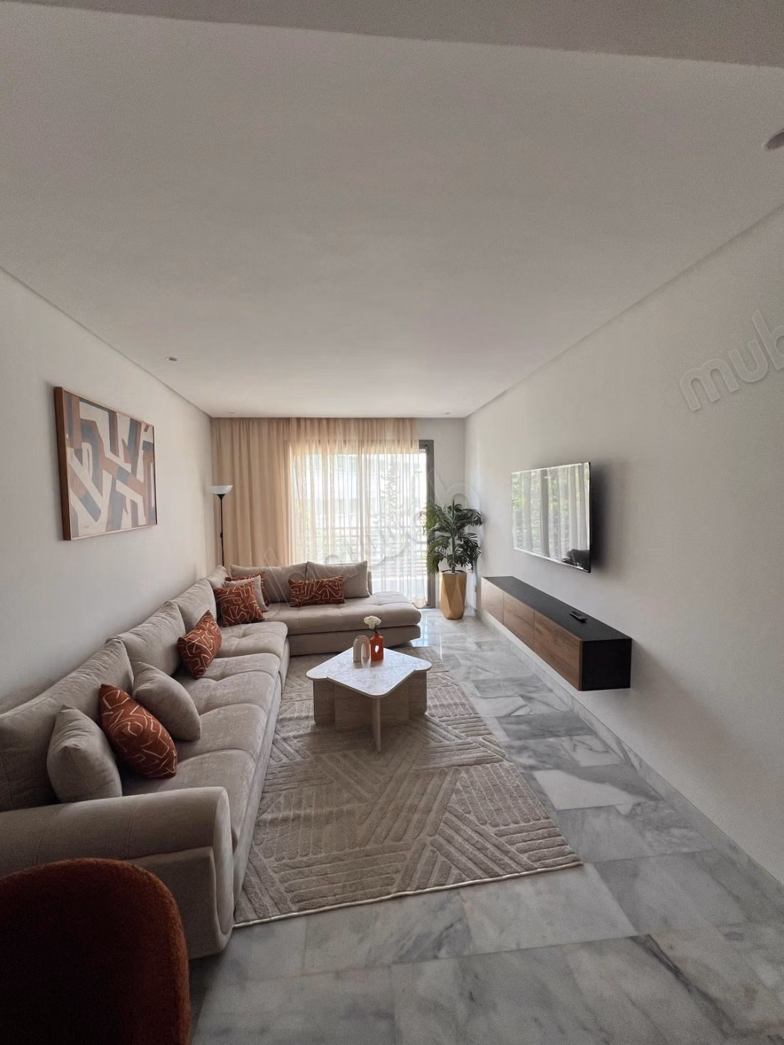 Superbe apartamento en alquiler en Palmier. Superficie de 58 m². Bien amueblado
