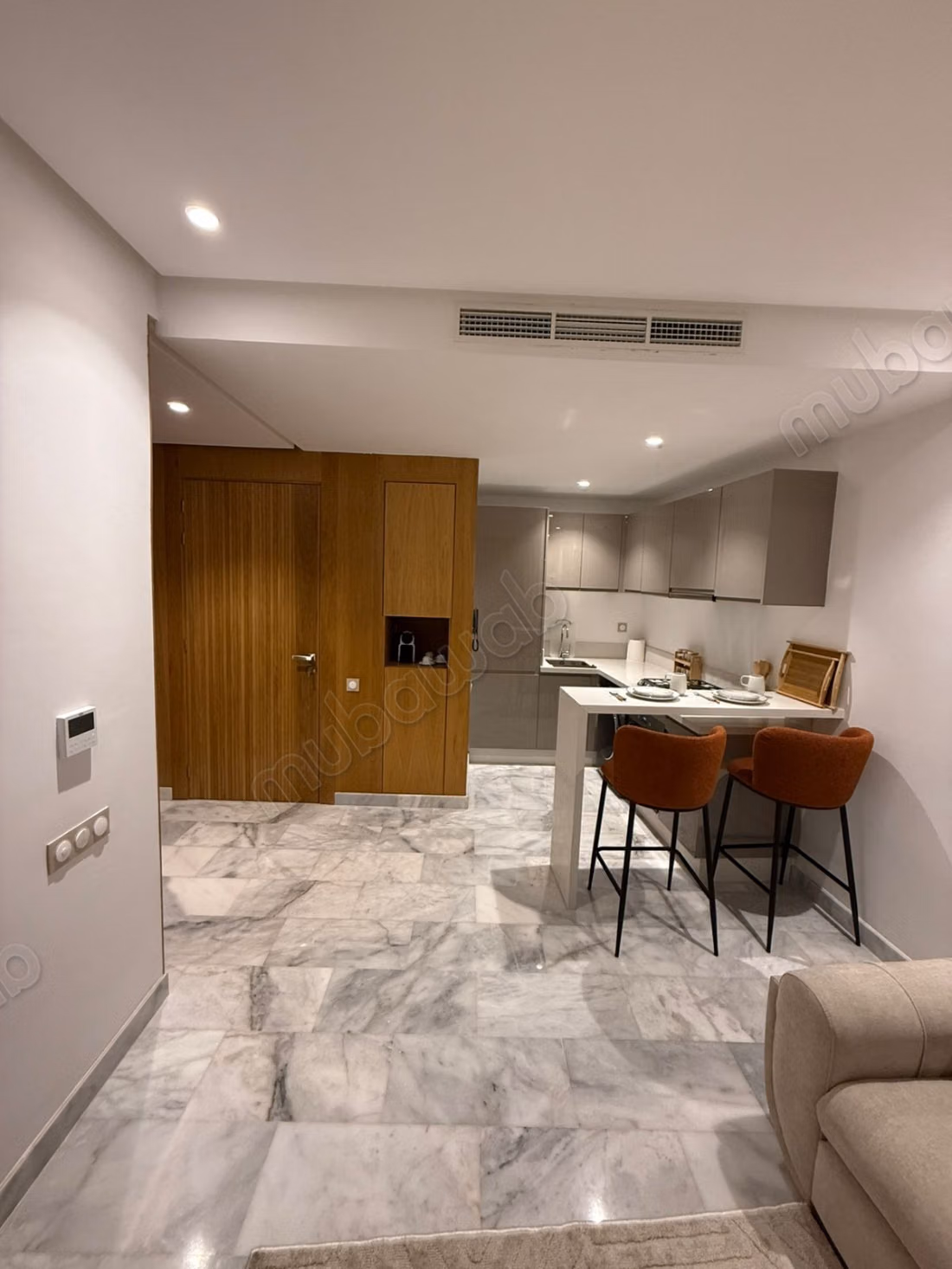 Superbe apartamento en alquiler en Palmier. Superficie de 58 m². Bien amueblado