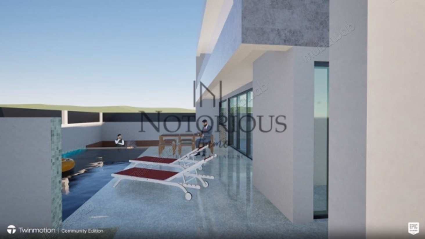 Villa semi finie à vendre
