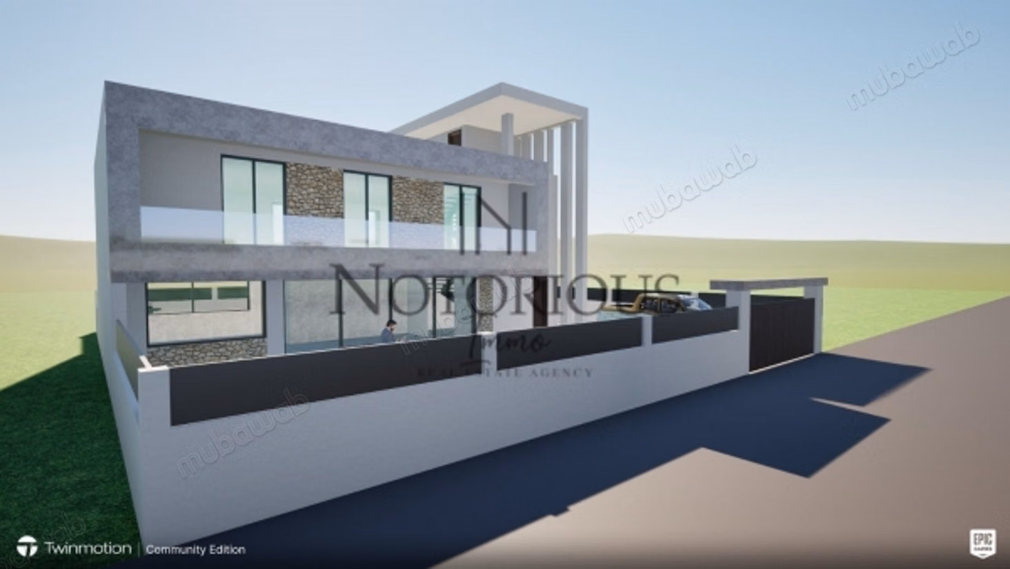 Villa semi finie à vendre