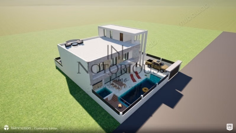 Villa semi-finisce in vendita
