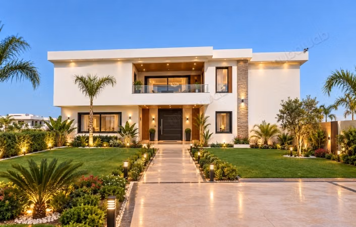 Semi-finished villa 3000m² El Menzeh