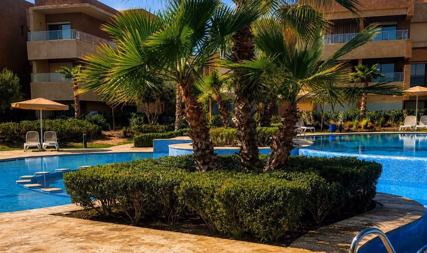 Appartement de luxe 2 chambres avec vue sur le lac – Prestigia Marrakech
