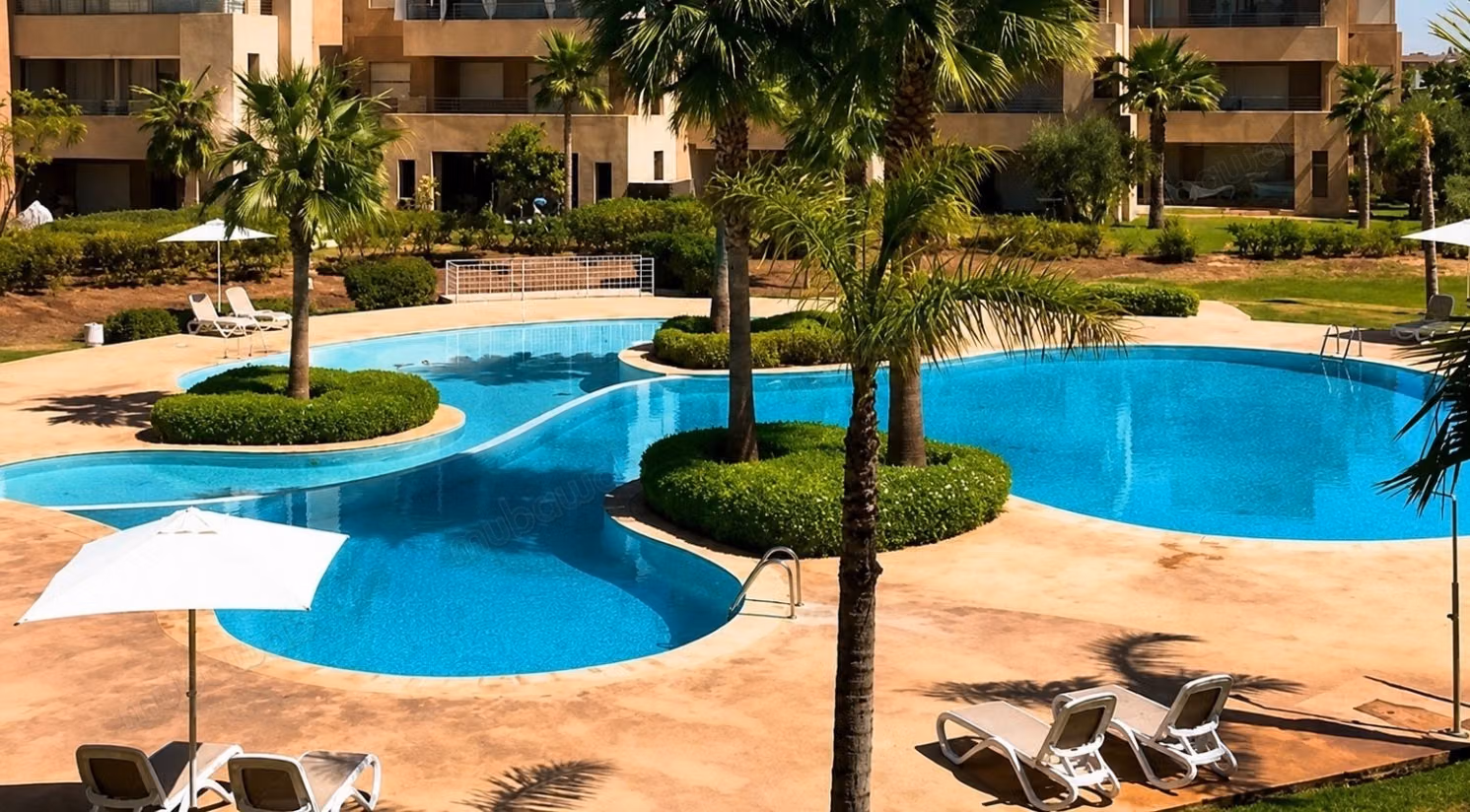 Appartement de luxe 2 chambres avec vue sur le lac – Prestigia Marrakech