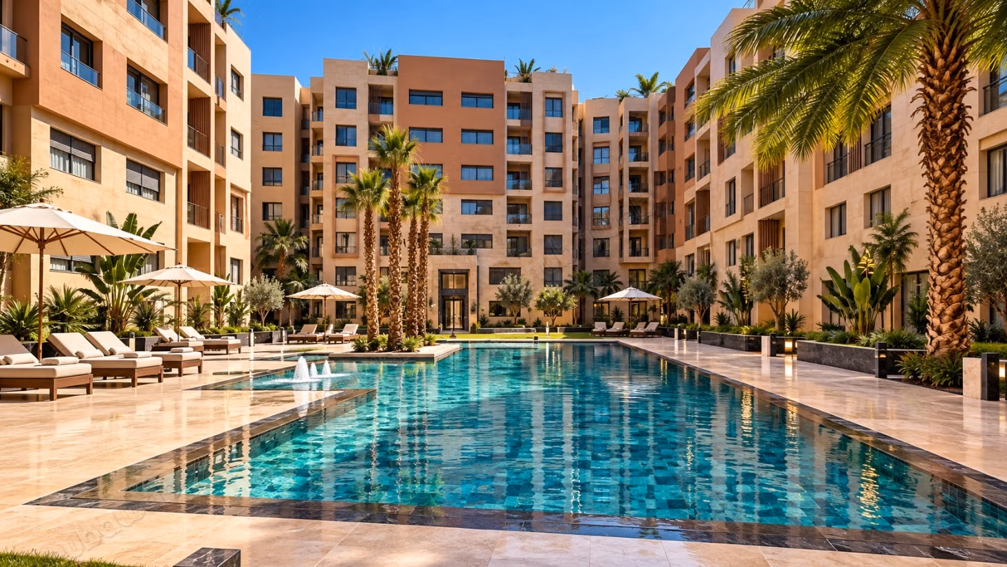 En alquiler - apartamento amueblado de alto nivel - Guéliz