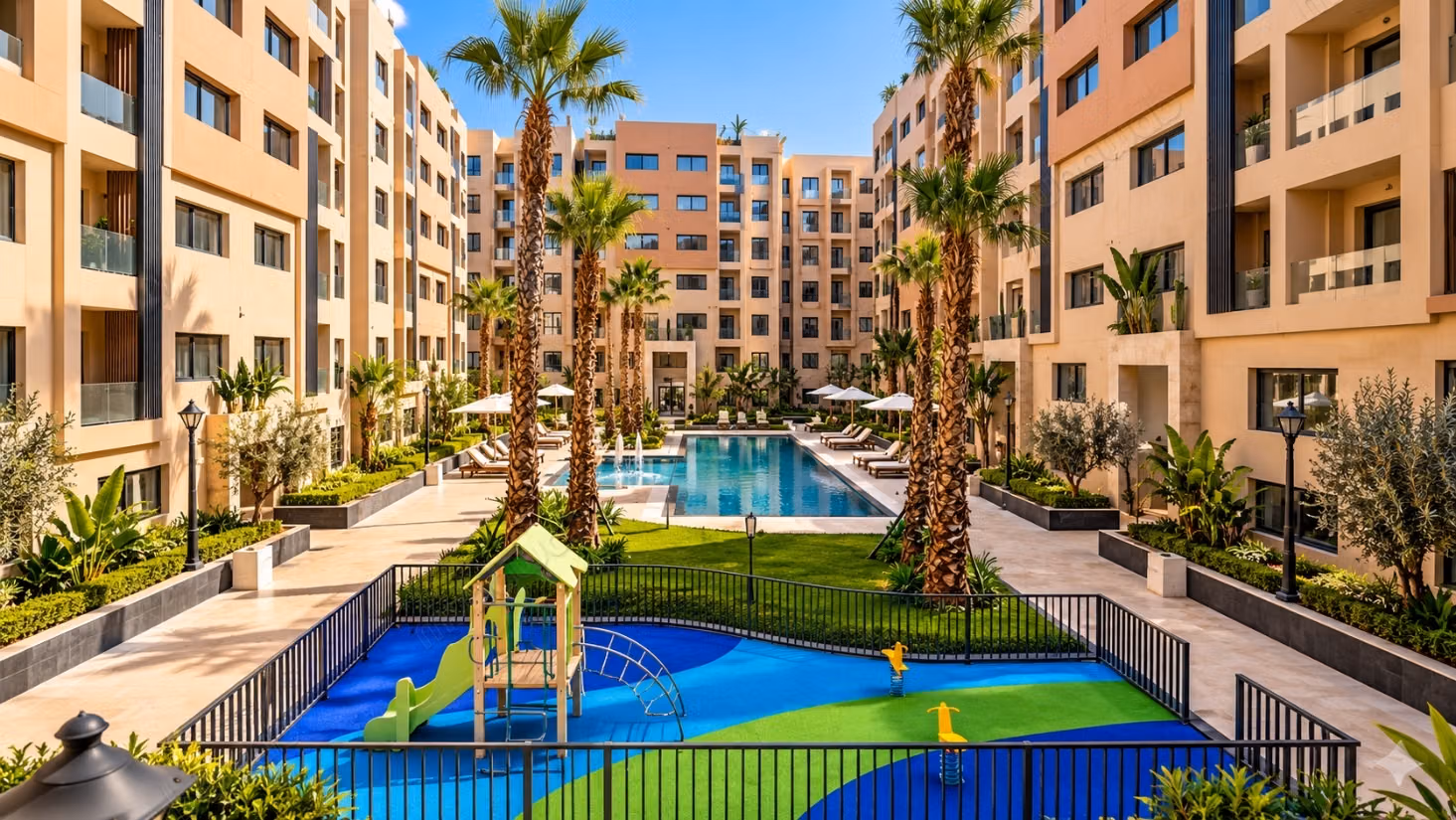 En alquiler - apartamento amueblado de alto nivel - Guéliz