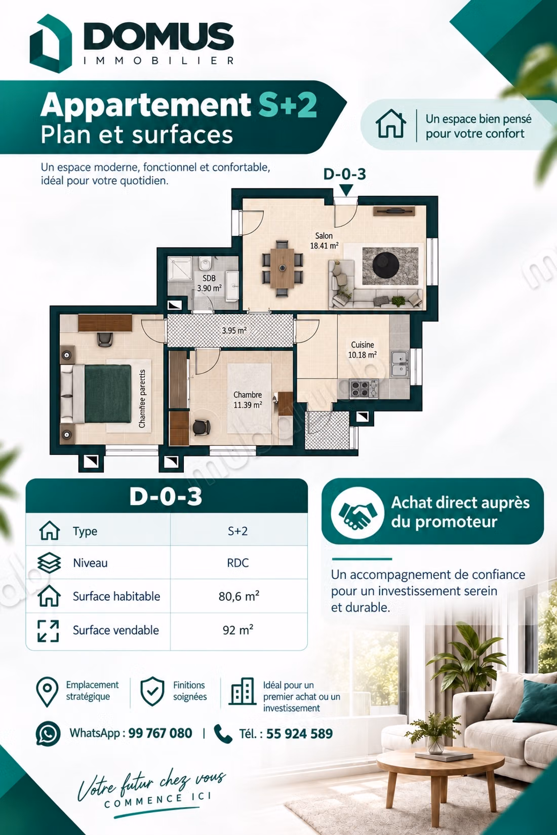 Résidence R6 Riadh Al Andalous