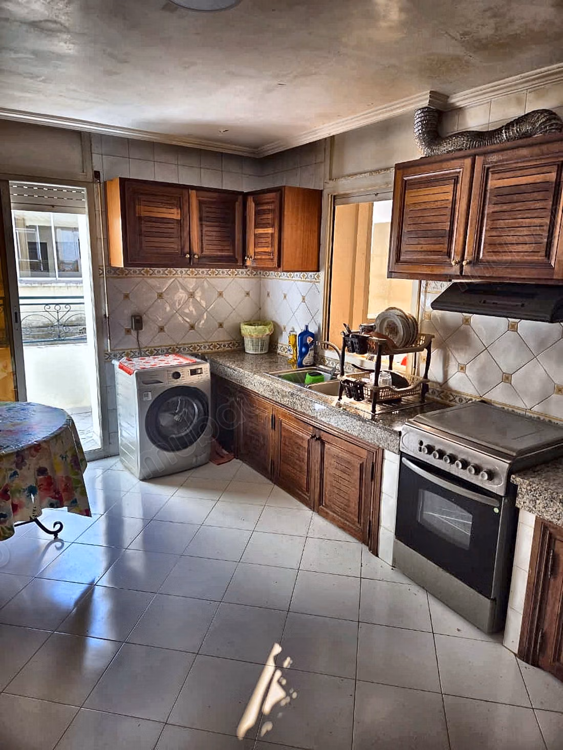 Appartement à Palmier avec une vue sur jardin
