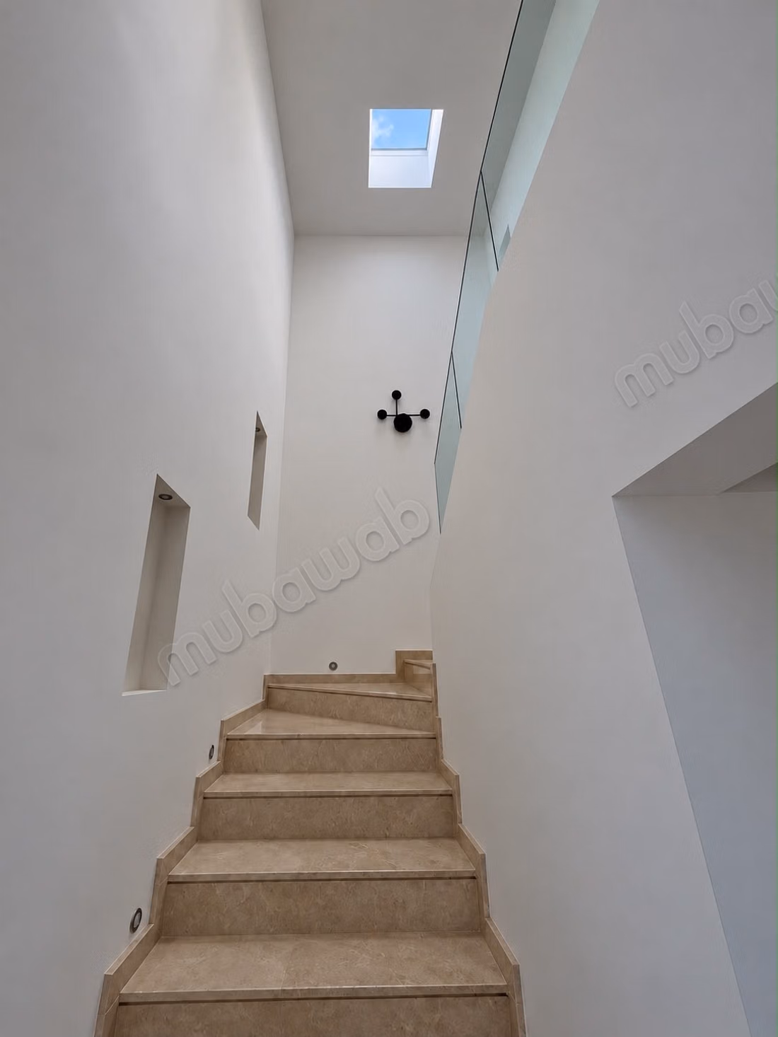 Villa de luxe à louer à Dar Bouazza. 3 chambres. Fenêtres double vitrage et chauffage central