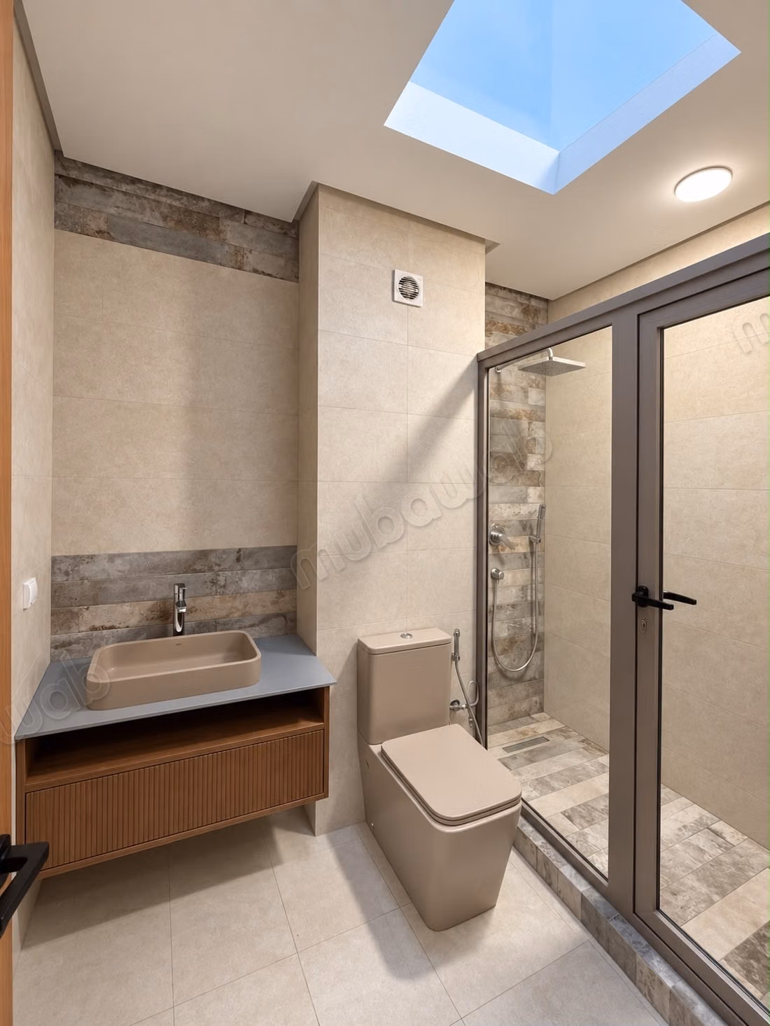 Villa de luxe à louer à Dar Bouazza. 3 chambres. Fenêtres double vitrage et chauffage central