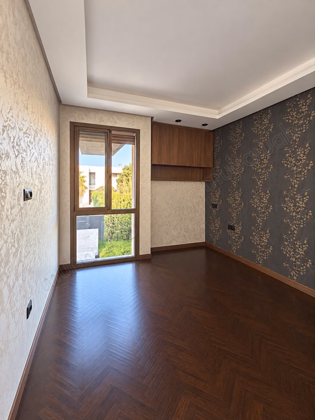 Villa de luxe à louer à Dar Bouazza. 3 chambres. Fenêtres double vitrage et chauffage central