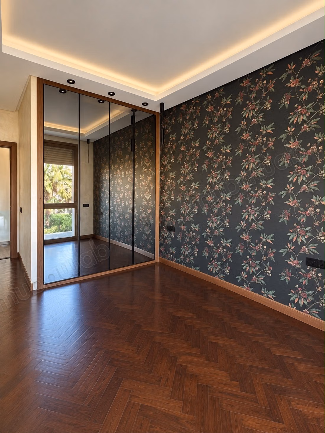 Villa de luxe à louer à Dar Bouazza. 3 chambres. Fenêtres double vitrage et chauffage central