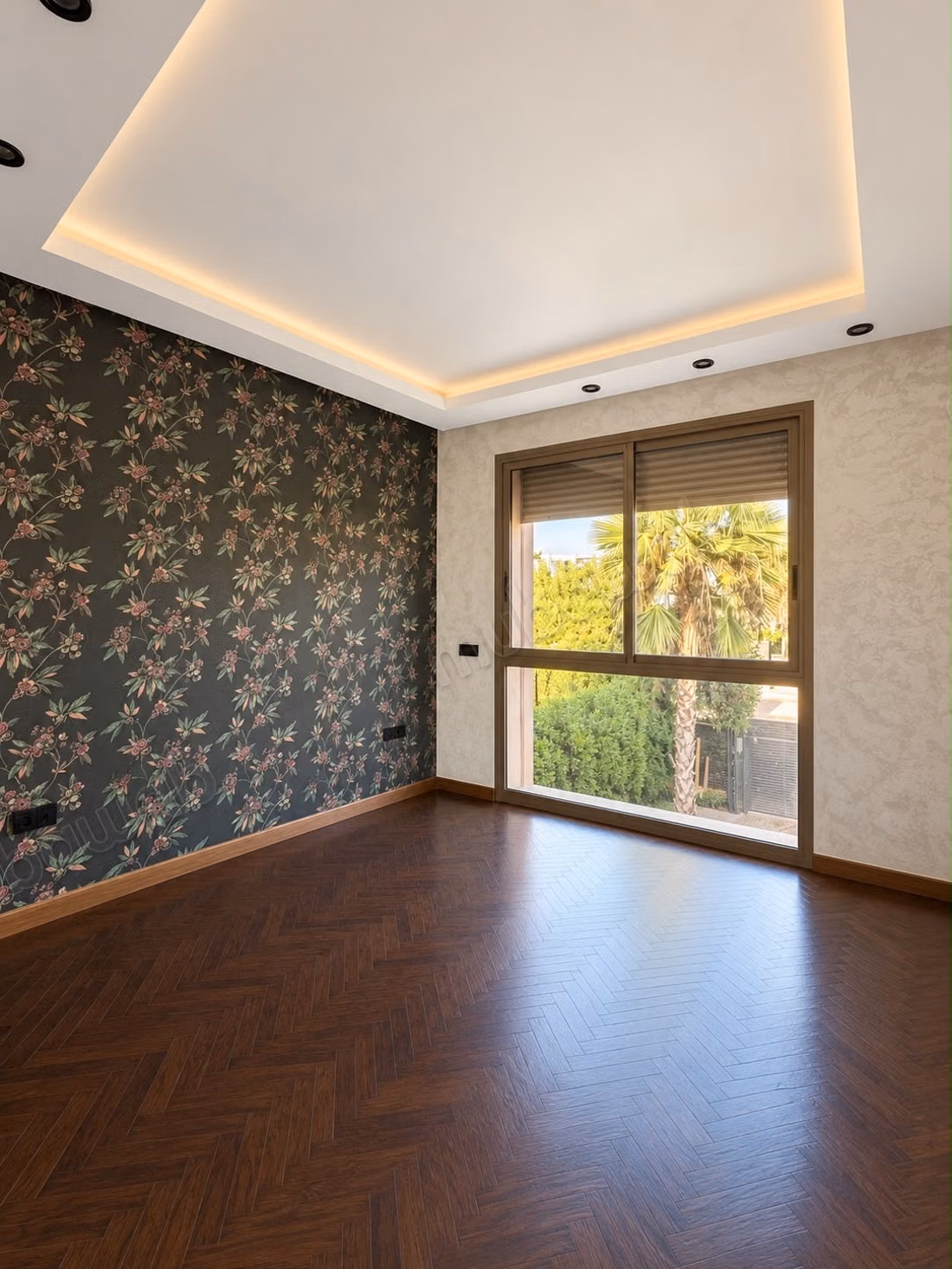 Villa de luxe à louer à Dar Bouazza. 3 chambres. Fenêtres double vitrage et chauffage central