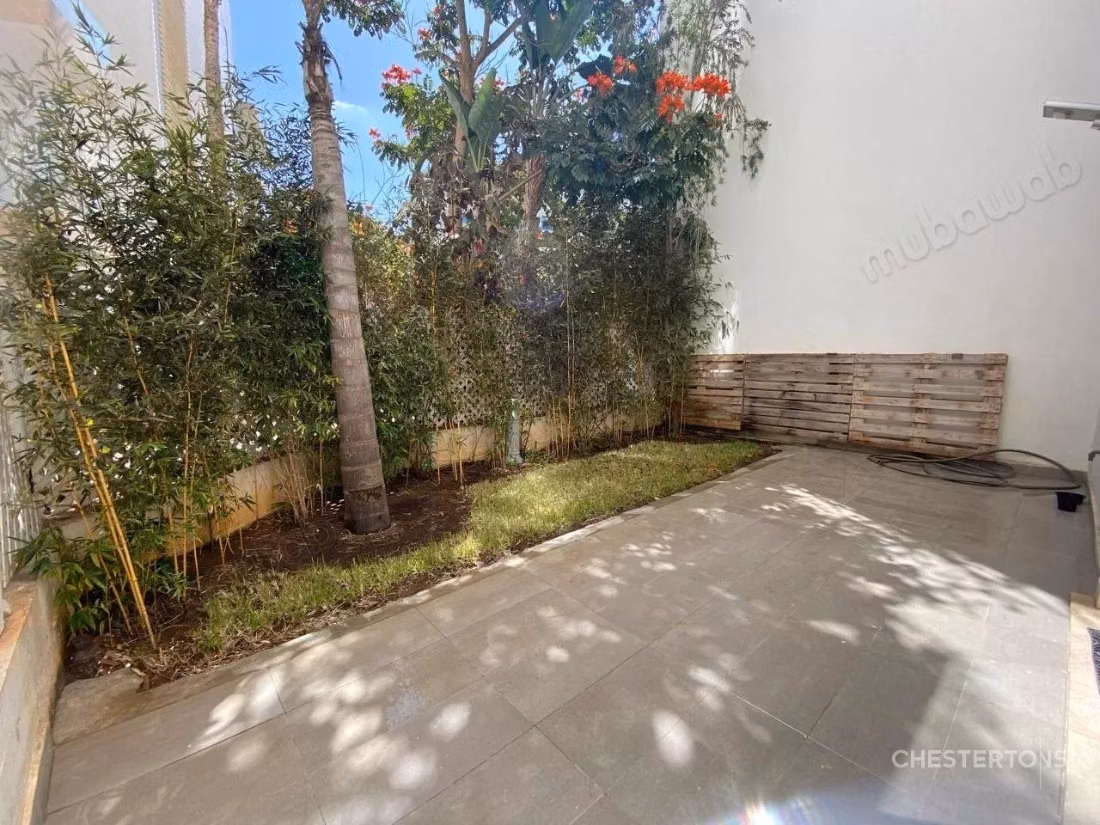 Superbe rez de jardin 2 chambres à louer à l'OrangeraieSouissi