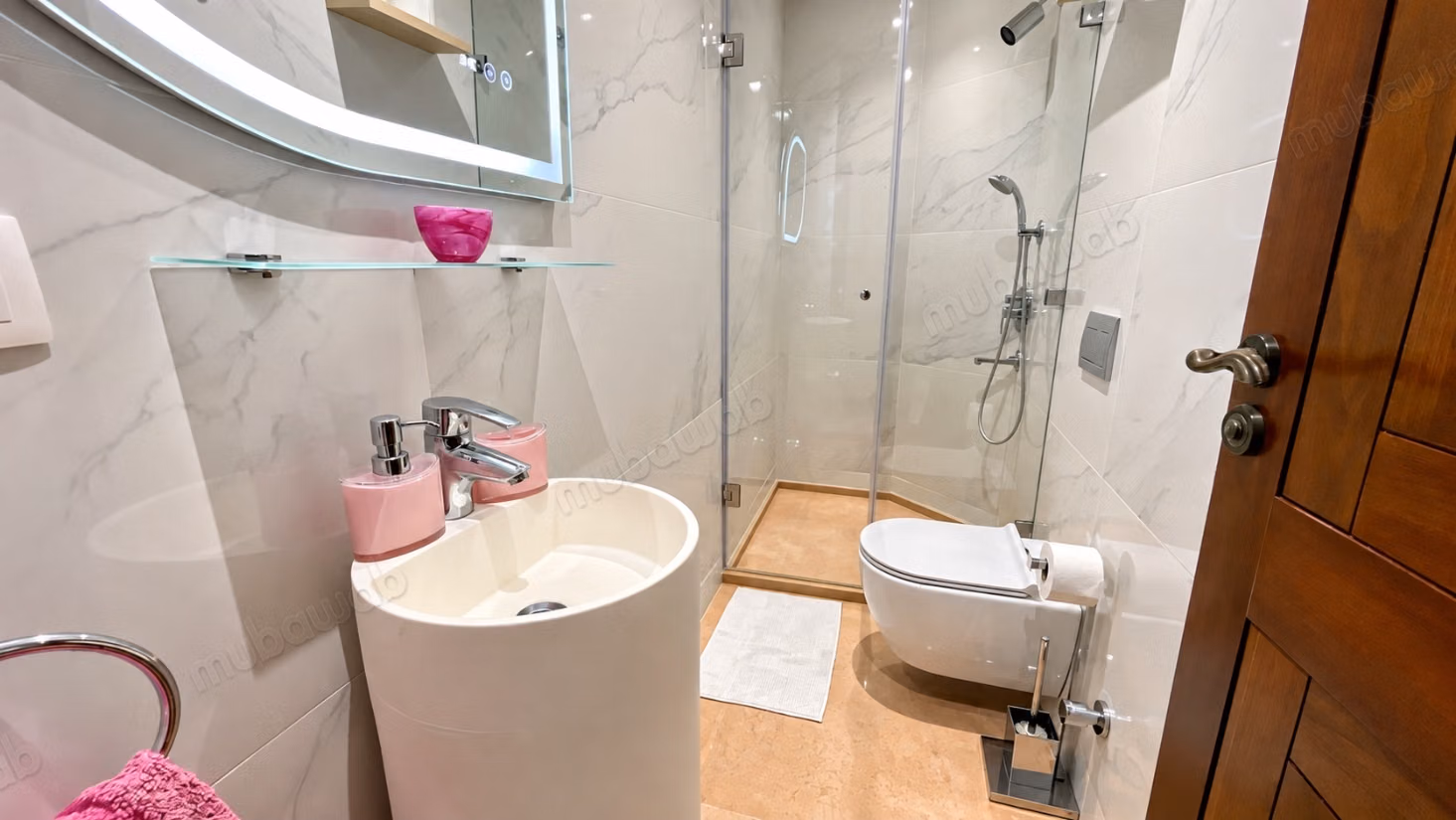 Appt neuf 80m² 2ch Vue Piscine 
Ennaim Agdal