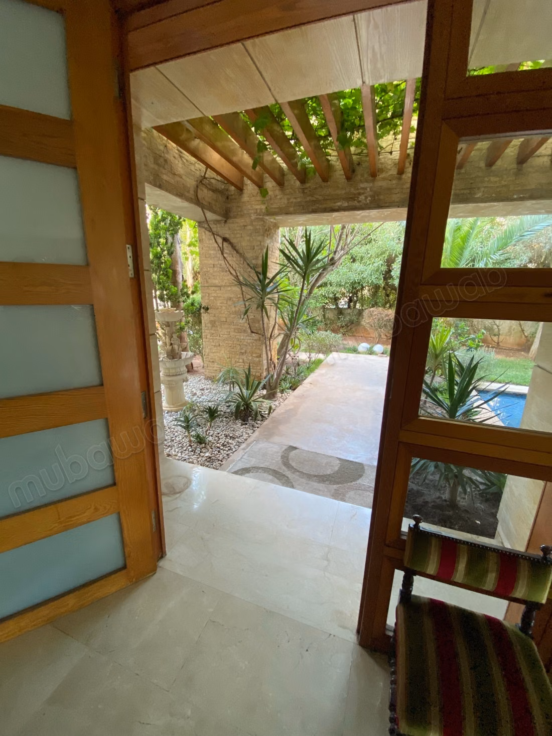 Vente d’une villa front golf à La CGI 
BOUSKOURA