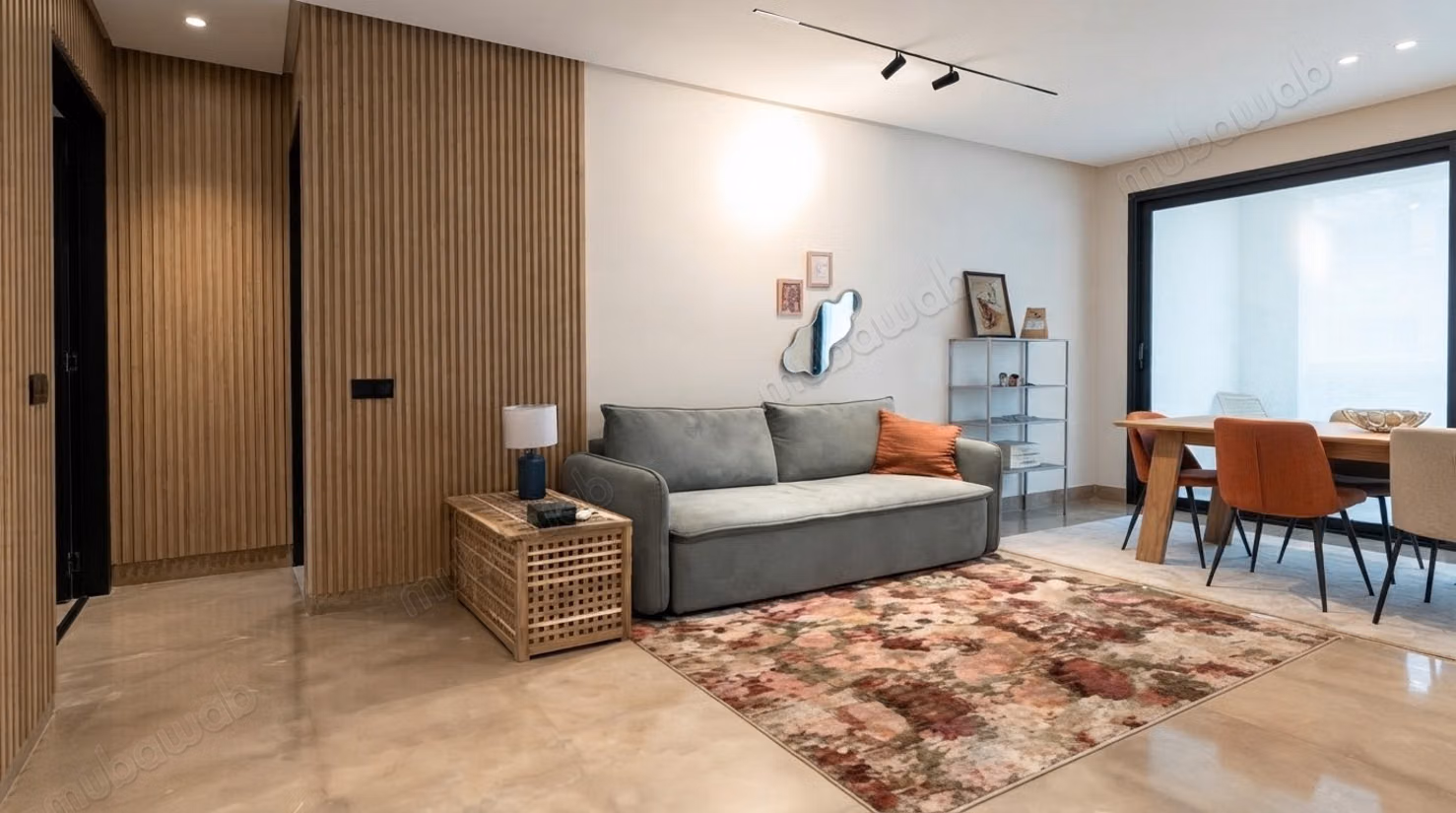 Bel appartement meublé à L'Orangeraie de Souissi. 
RES MAZHAR