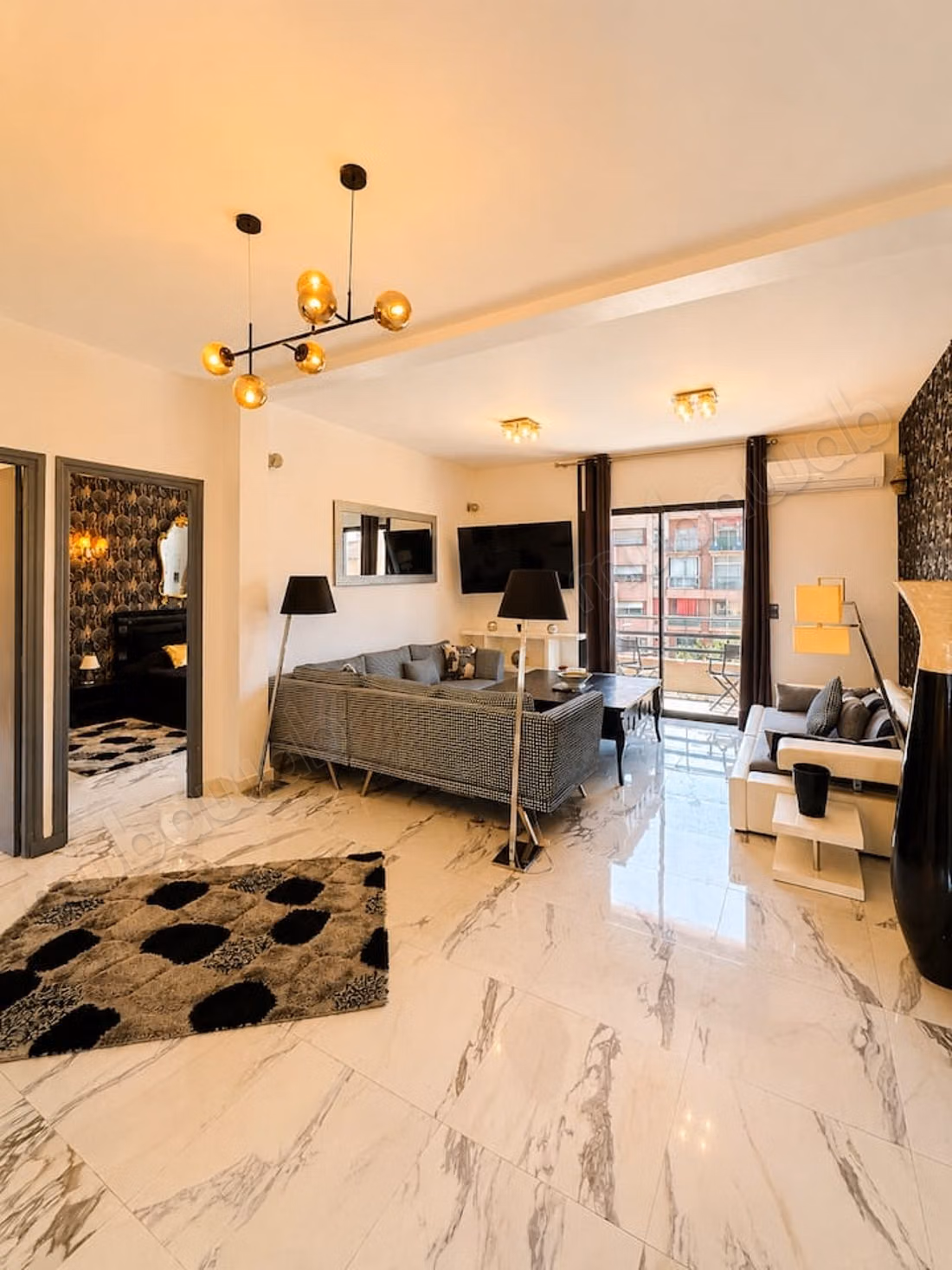 Vente d'un bel appartement à Guéliz. 1 Pièce. Meublé