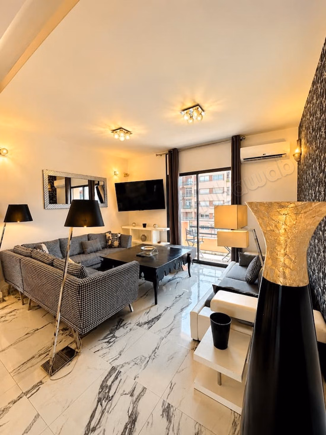 Vente d'un bel appartement à Guéliz. 1 Pièce. Meublé