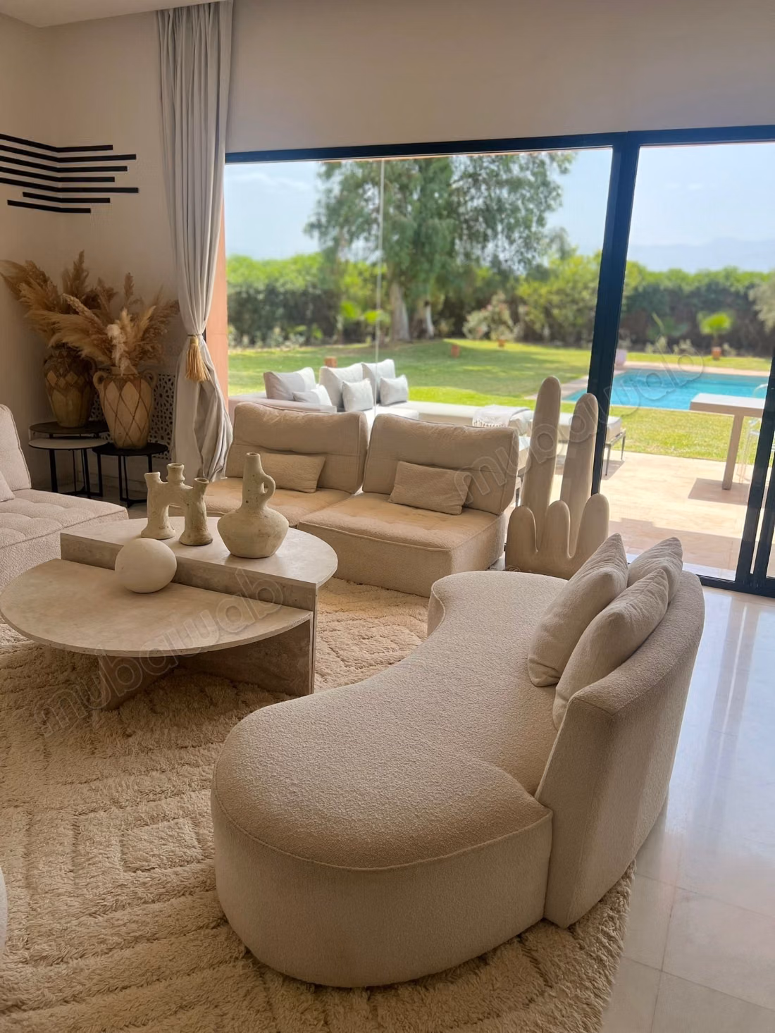 Magnifique villa meublée sans vis a vis