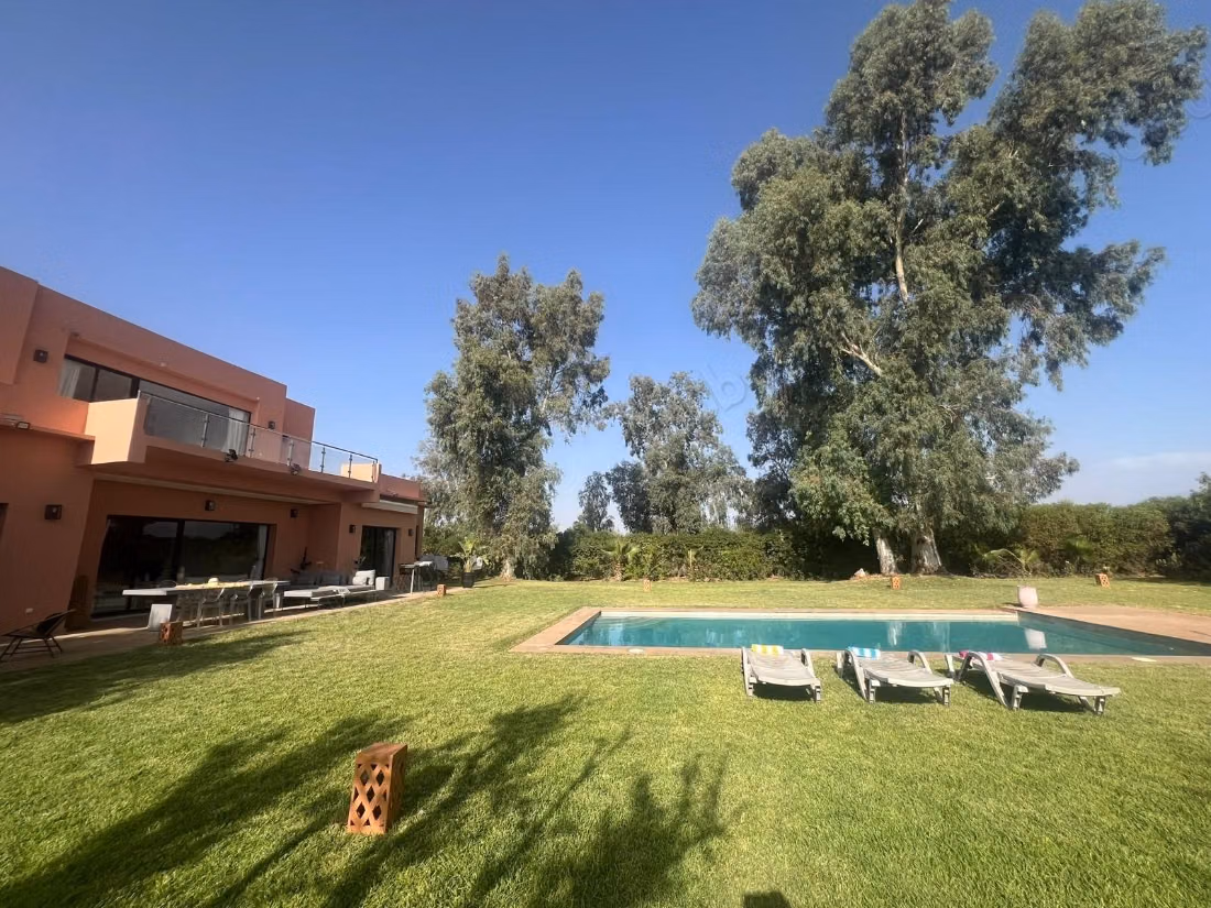 Magnifique villa meublée sans vis a vis