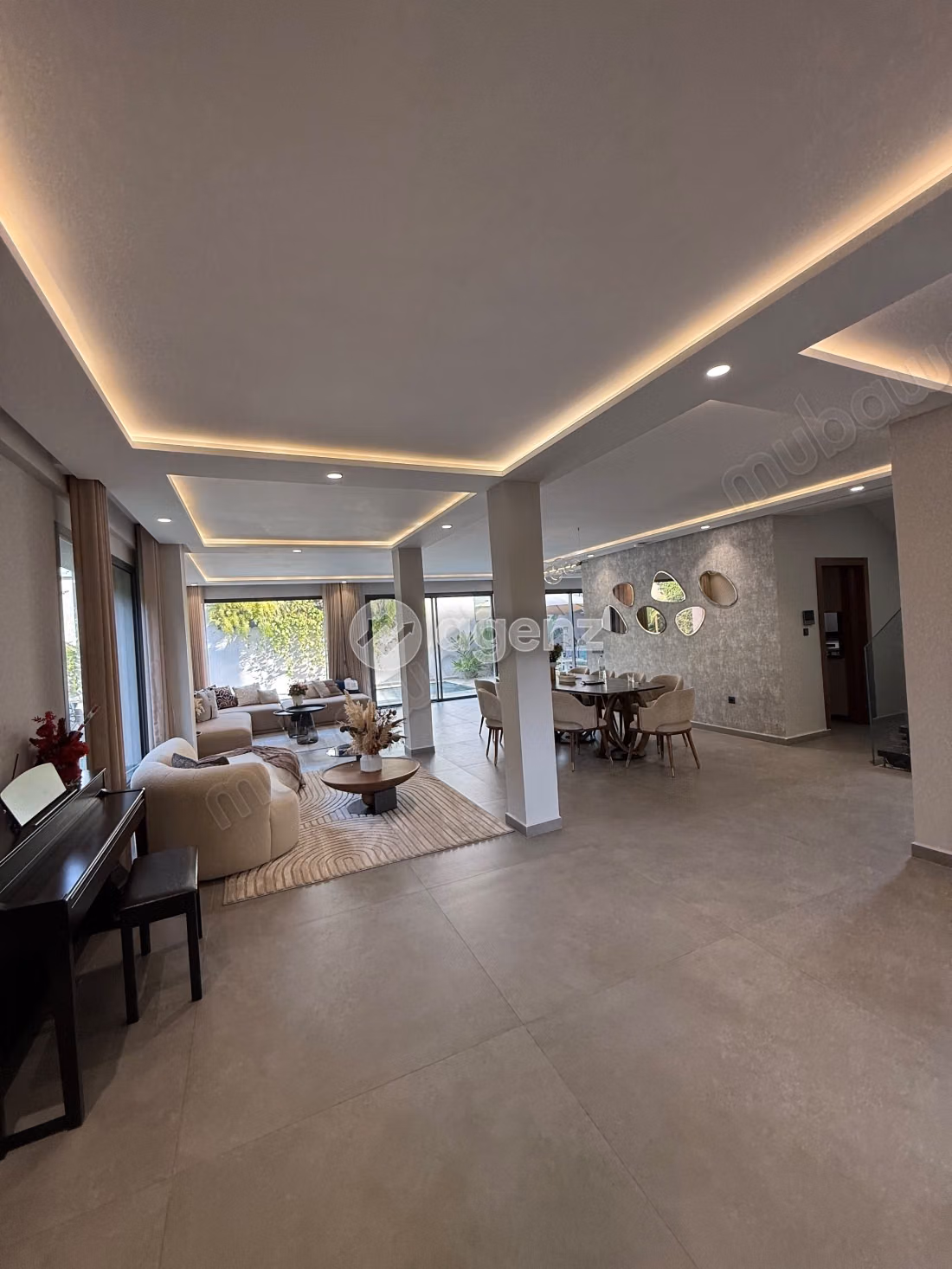 Villa à louer 470 m², 4 chambres 
Racine Casablanca