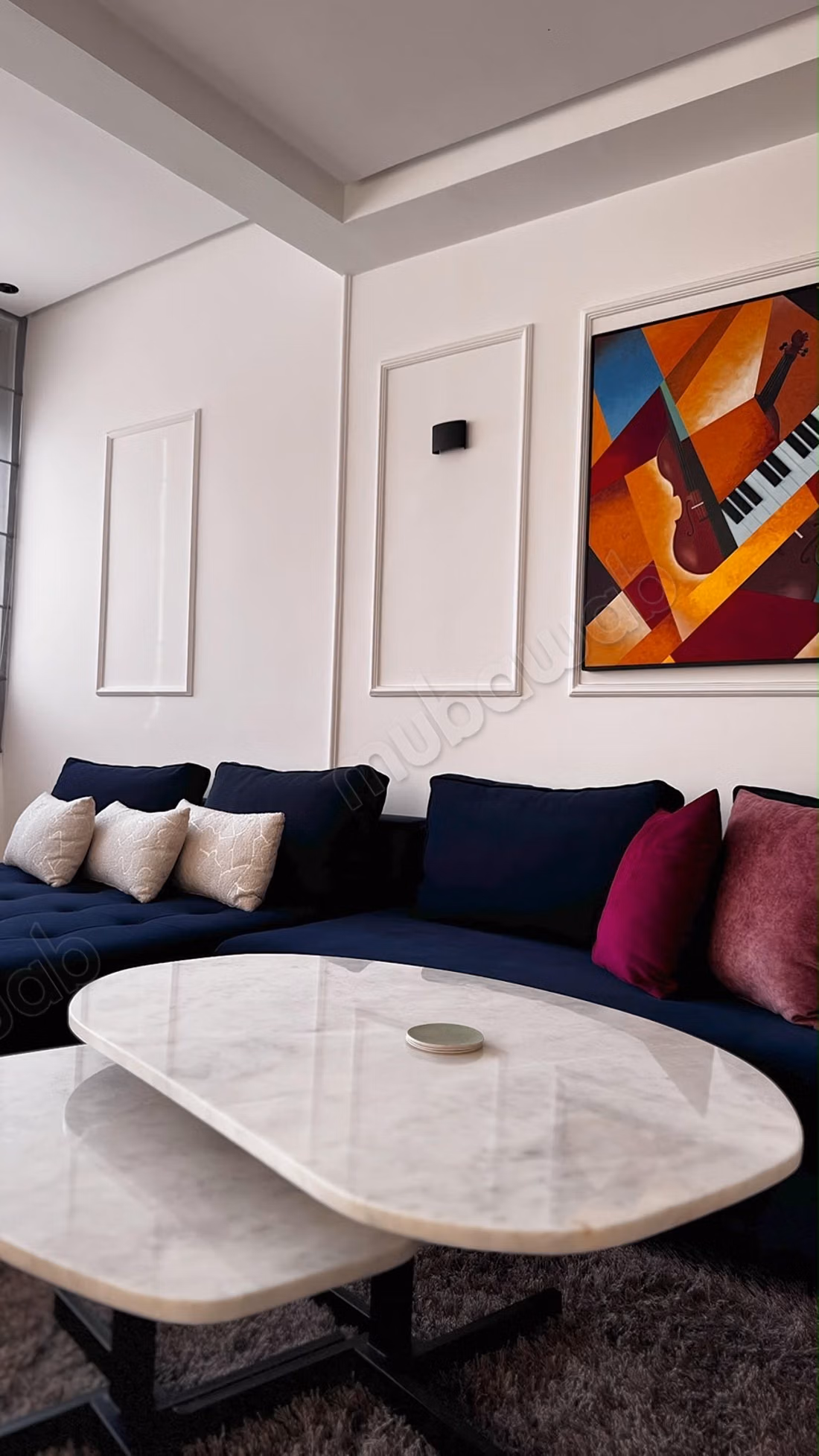 Rent this apartment in Les Princesses. 2 Bedrooms. Furnished