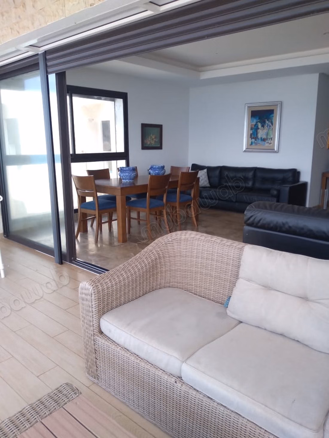 Appartement vue sur Mer Plage des nations