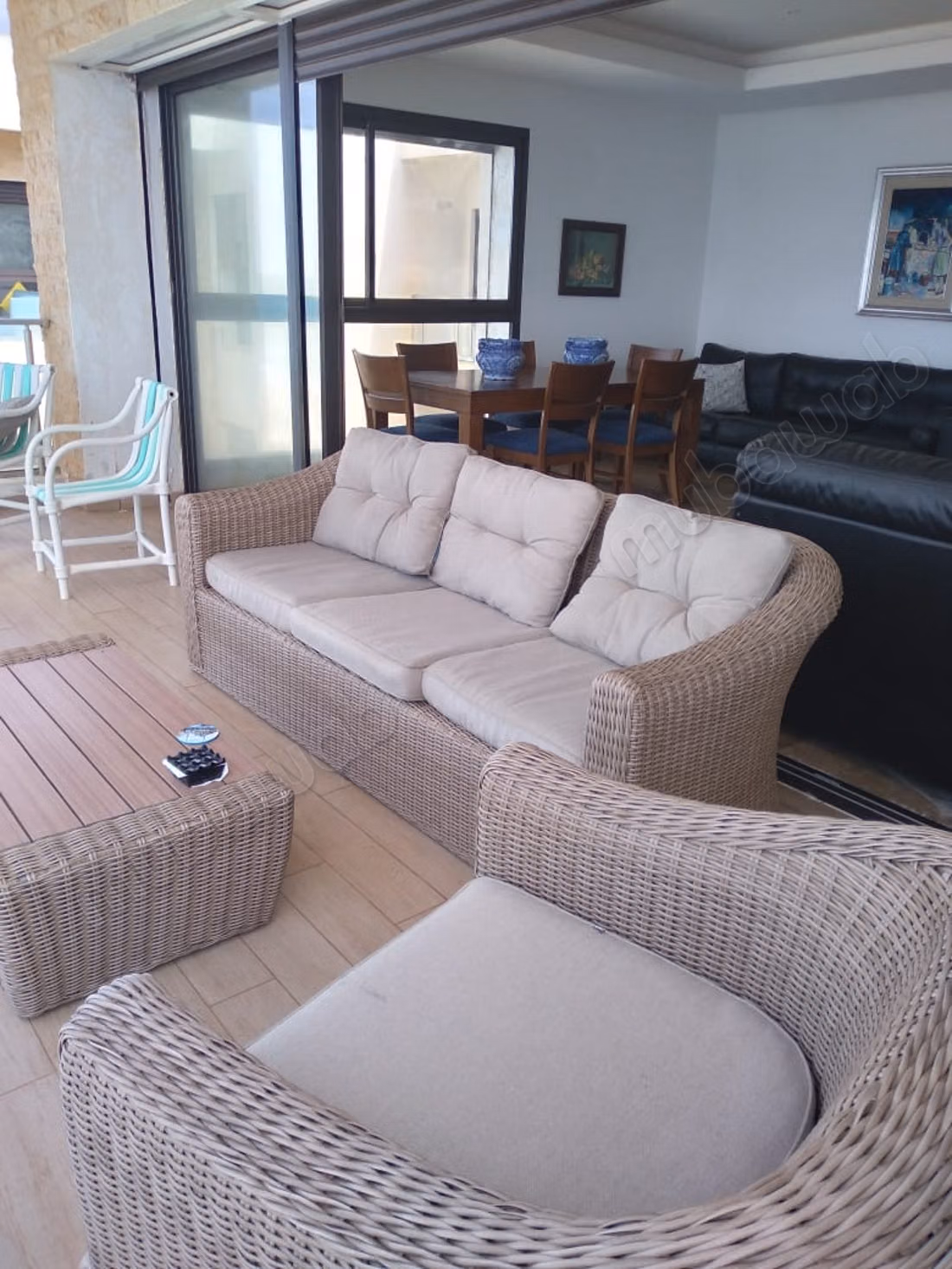 Appartement vue sur Mer Plage des nations