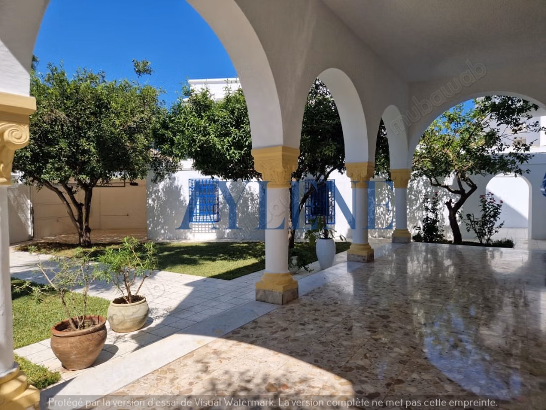 Una villa con piscina a Sidi Bousaid