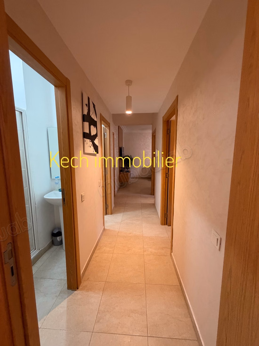 Rent this apartment on Route de Safi. Area of 75 m². Well furnished