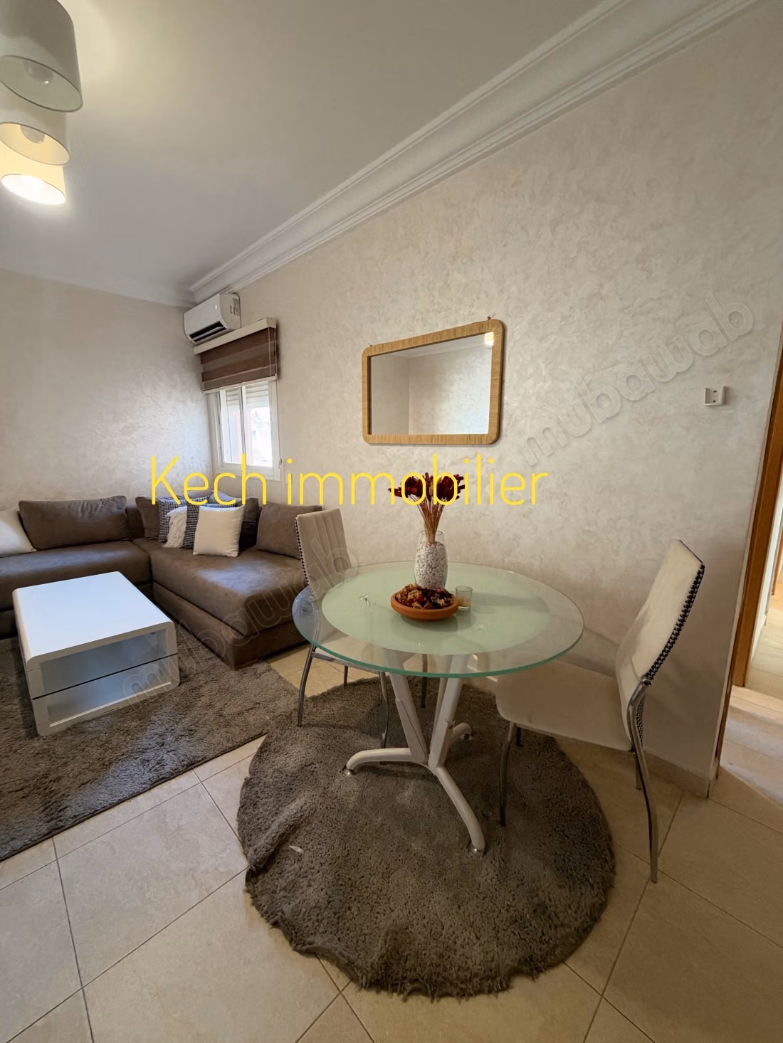 Rent this apartment on Route de Safi. Area of 75 m². Well furnished