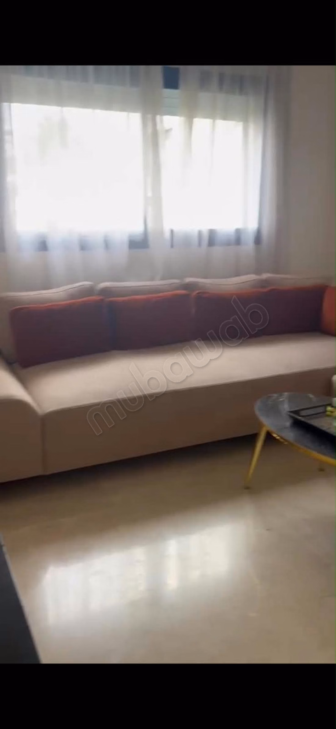 Appartement slaapkamer woonkamer te huur in Agdal