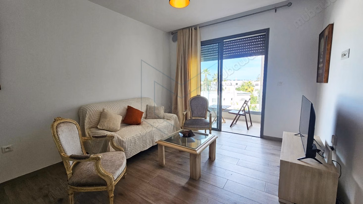 For rent S1 furnished in La Marsa Sidi Daoud
