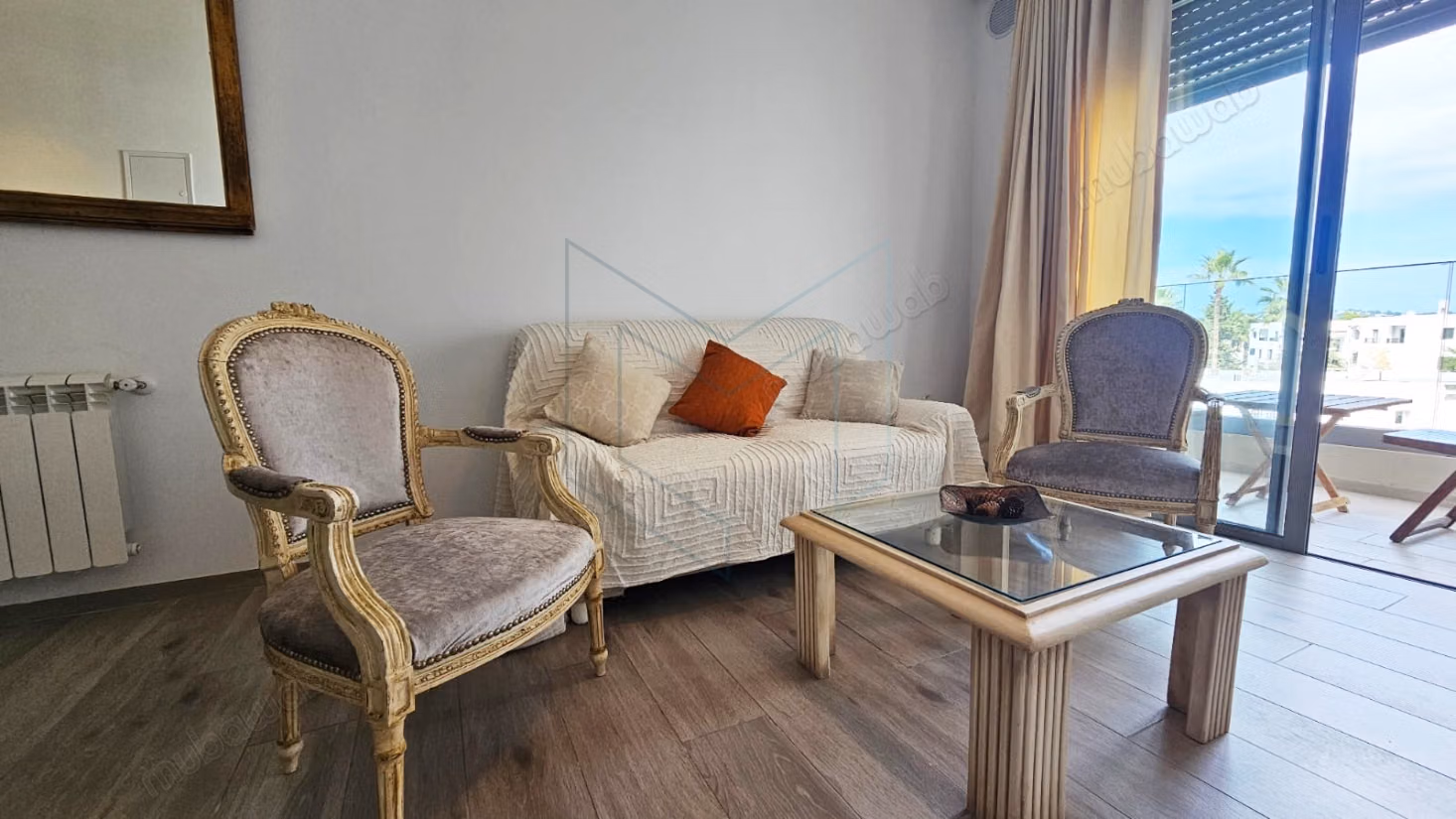 For rent S1 furnished in La Marsa Sidi Daoud
