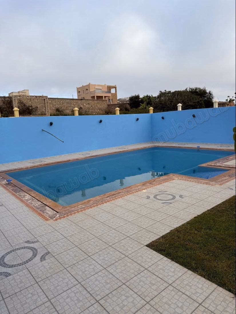 Villa con piscina con vistas al mar en Mirleft