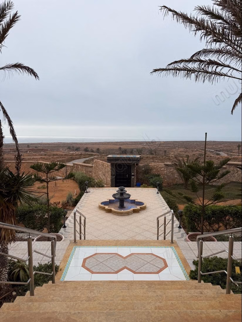 Villa con piscina con vistas al mar en Mirleft