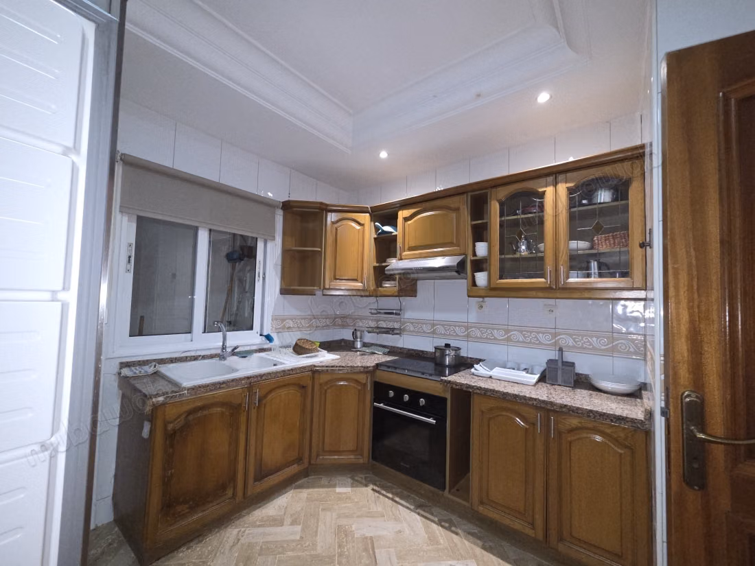 À louer appartement meublé 2 chambres massira el khadra 
boulevard d’anfa