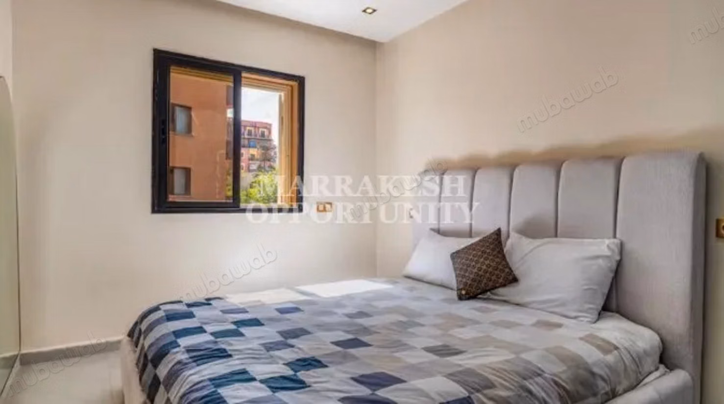 Mooi gemeubileerd appartement te huur in Hivernage