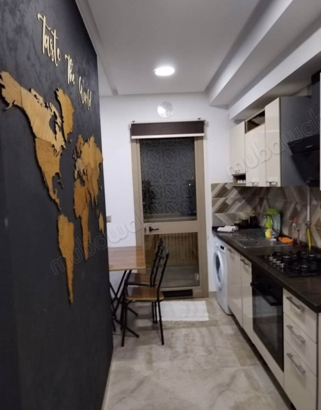 Location saisonnière à Hammamet Nord. 1 chambre. Double vitrage et chauffage central