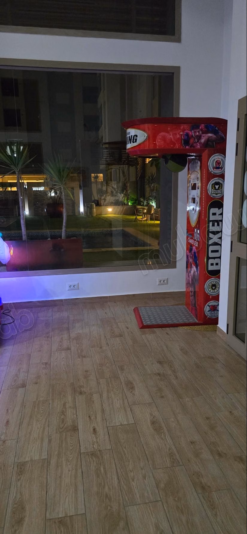 Location saisonnière à Hammamet Nord. 1 chambre. Double vitrage et chauffage central