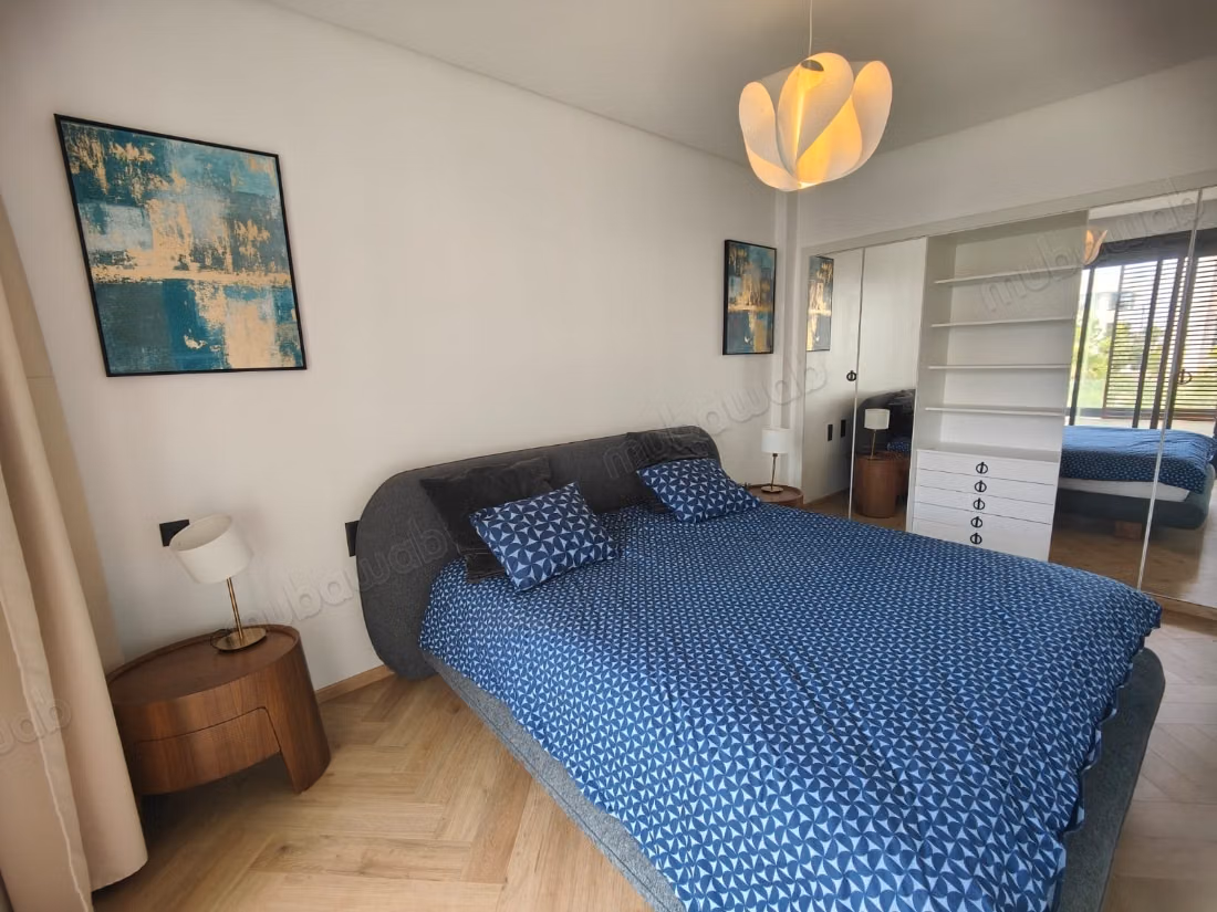 Furnished apartment with pool view 3 bedrooms