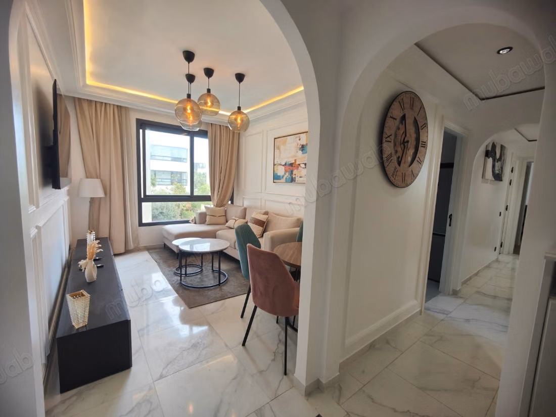 Furnished apartment with pool view 3 bedrooms