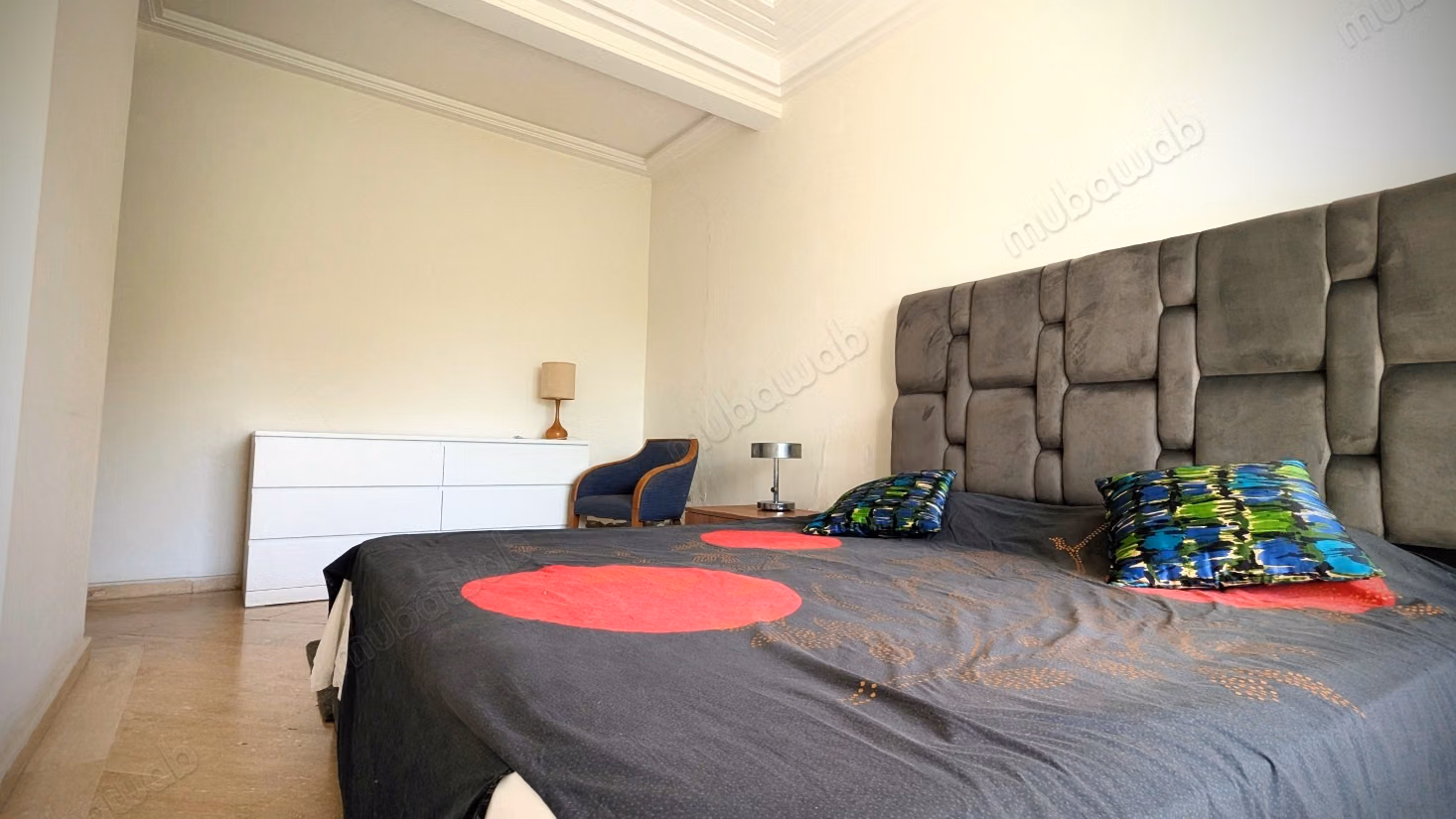 Appartement meublé à Palmier Parc Ligue Arabe