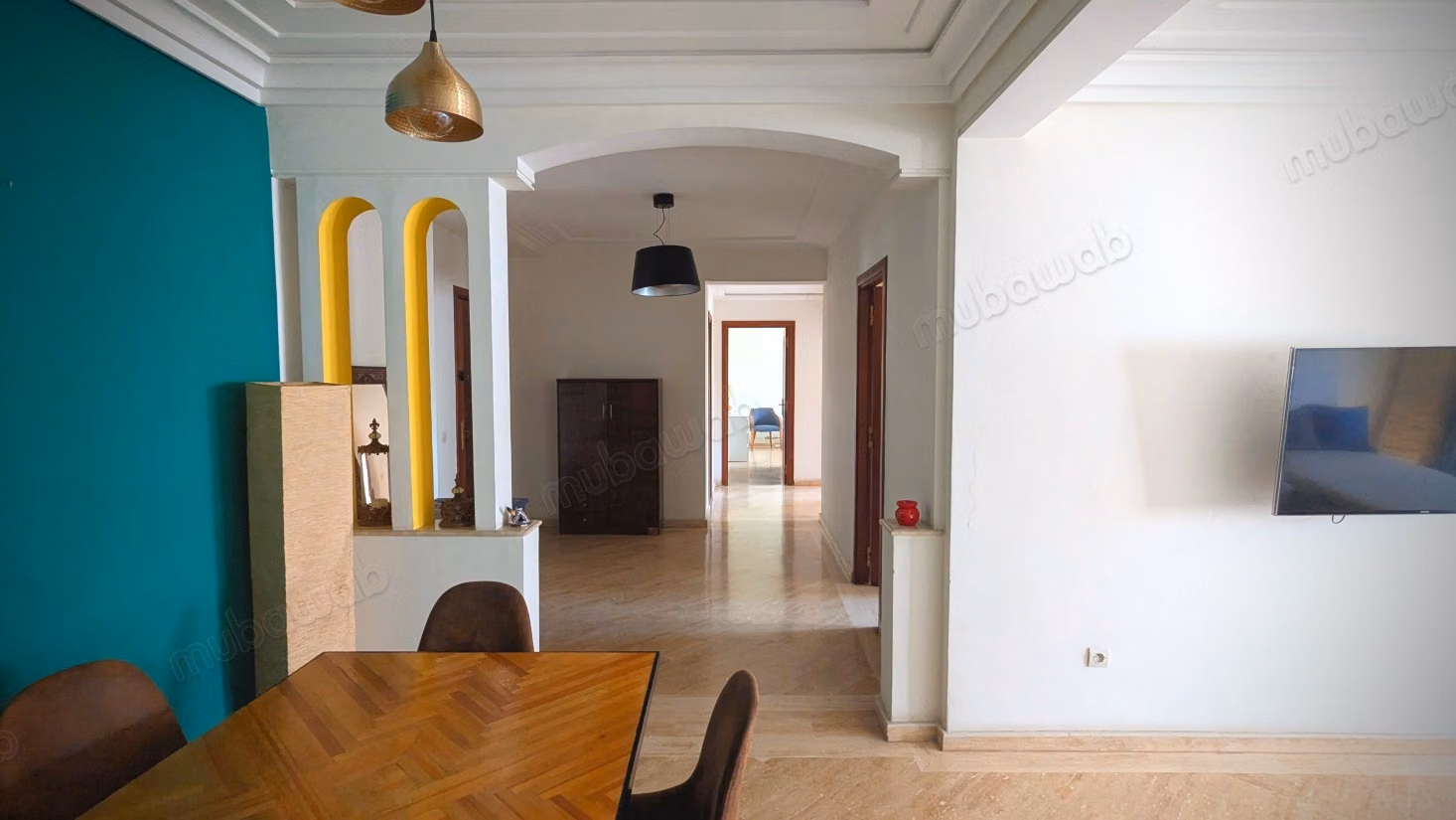 Appartement meublé à Palmier Parc Ligue Arabe