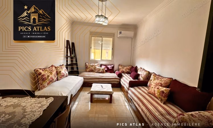 Appartement à louer – Hay Targa – Résidence sécurisée avec piscine – Marrakech