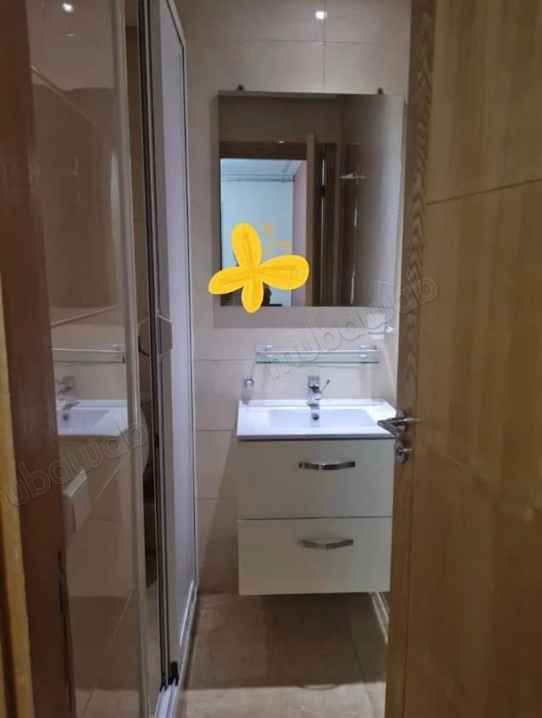 Appartement meublé résidence privée avec jardin