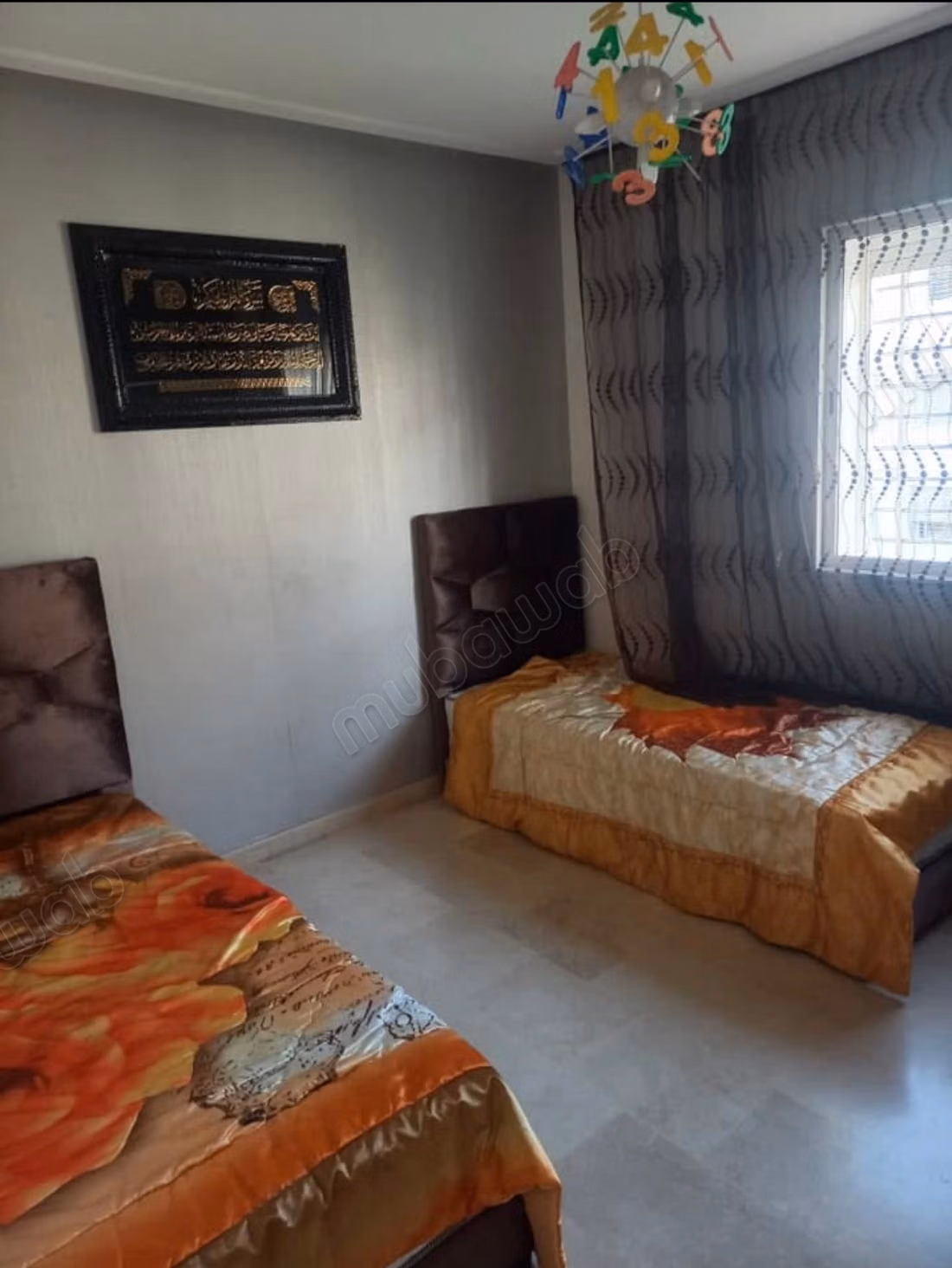 Appartement meublé résidence privée avec jardin