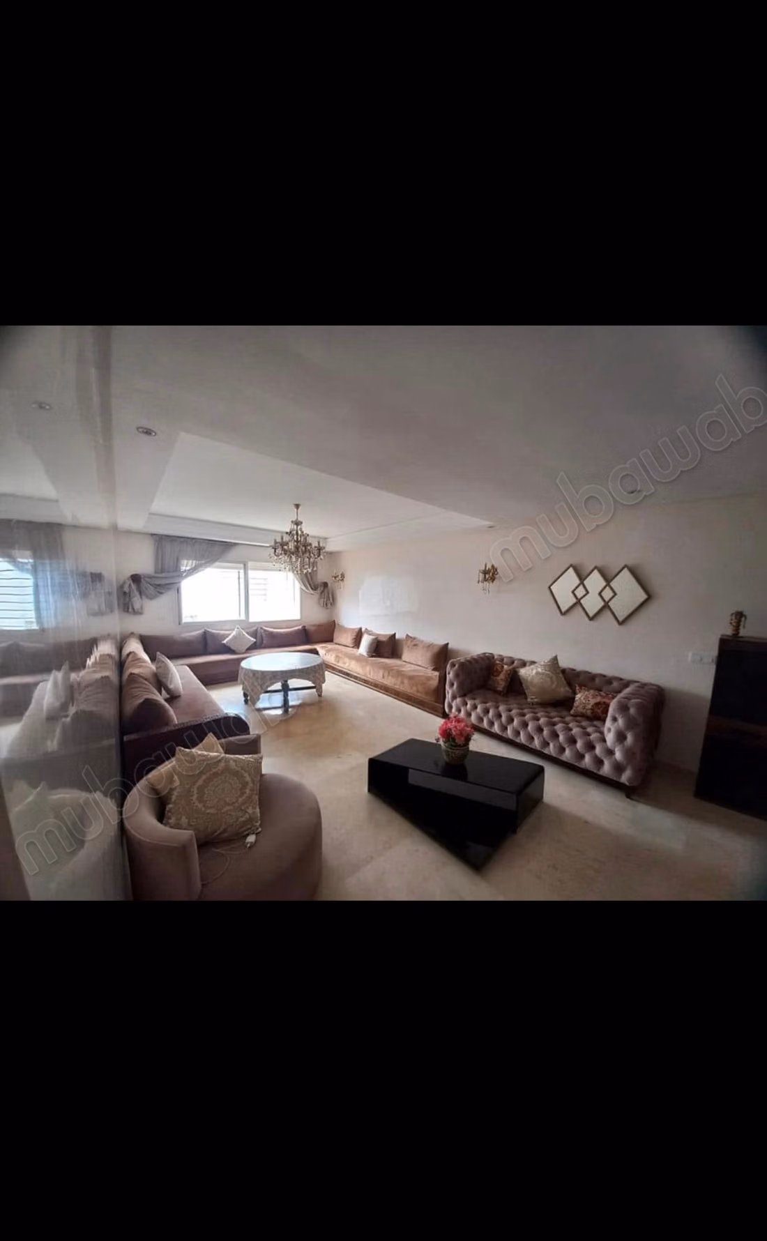 Appartement meublé résidence privée avec jardin